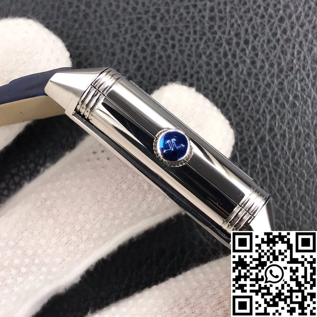 Jaeger LeCoultre Reverso Tribute Double-sided Double Time Zone Flip MG Factory Blue Dial Sophisticated 2126