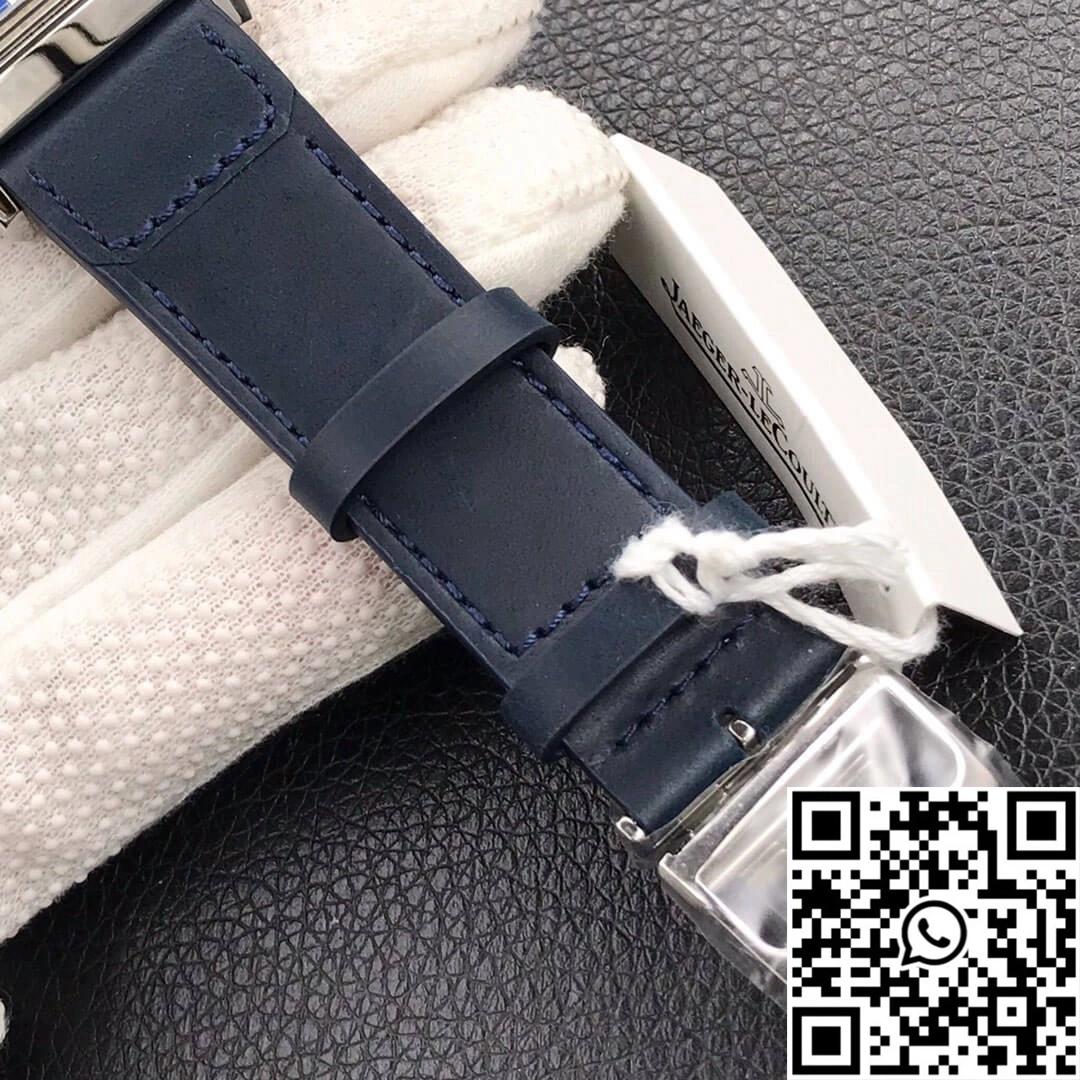 Jaeger LeCoultre Reverso Tribute Double-sided Double Time Zone Flip MG Factory Blue Dial Sophisticated 2126
