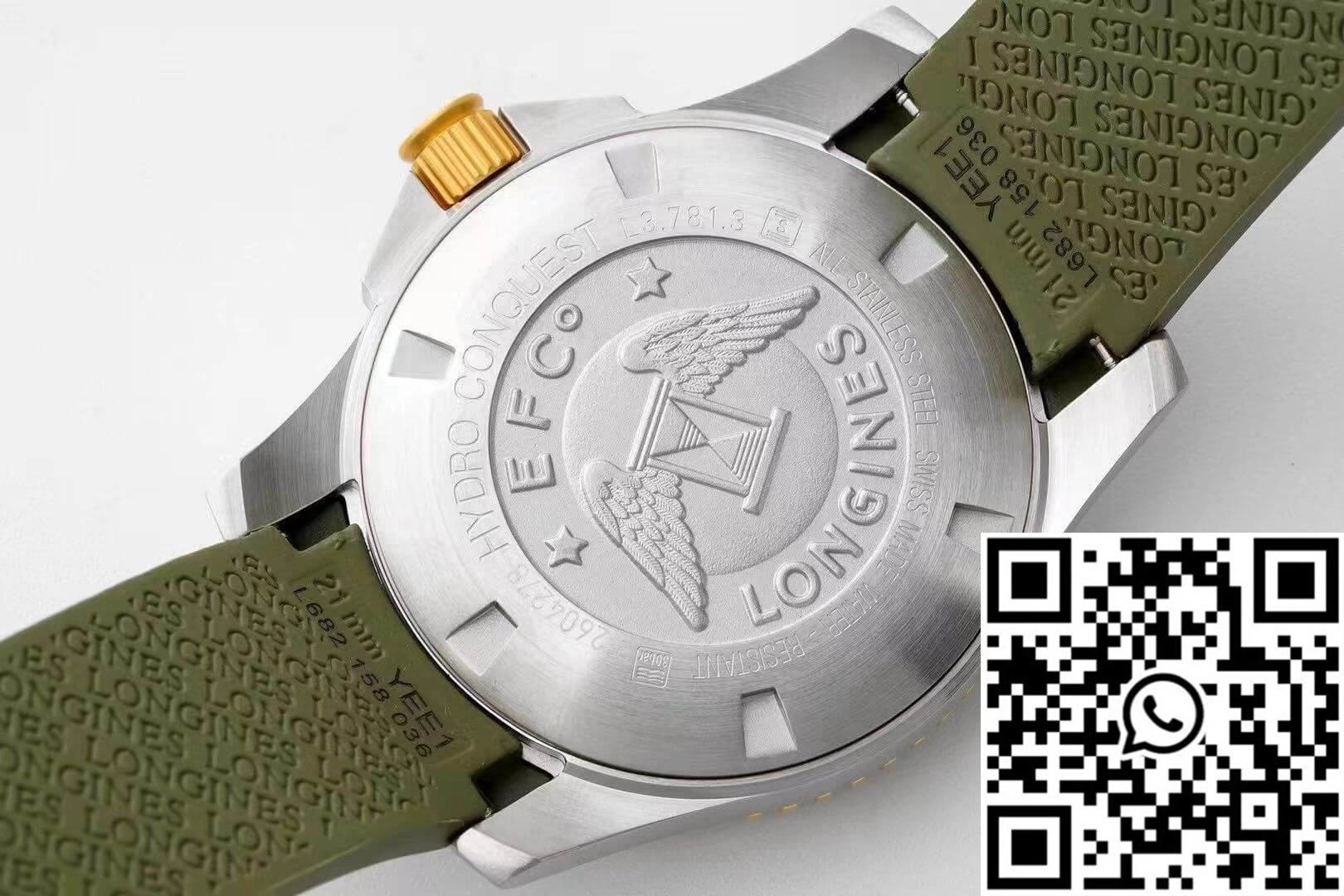 Modern Longines Concas L3.781.3.06.9 ZF Factory Green Dial 2142