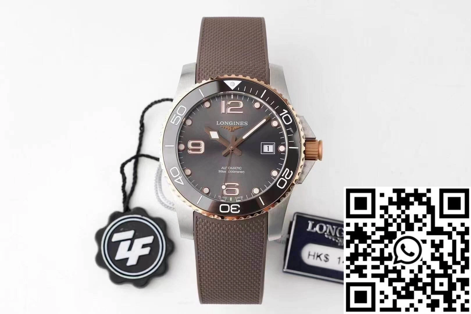 Tailored Longines Concas L3.781.3.78.9 ZF Factory Grey Dial 2145