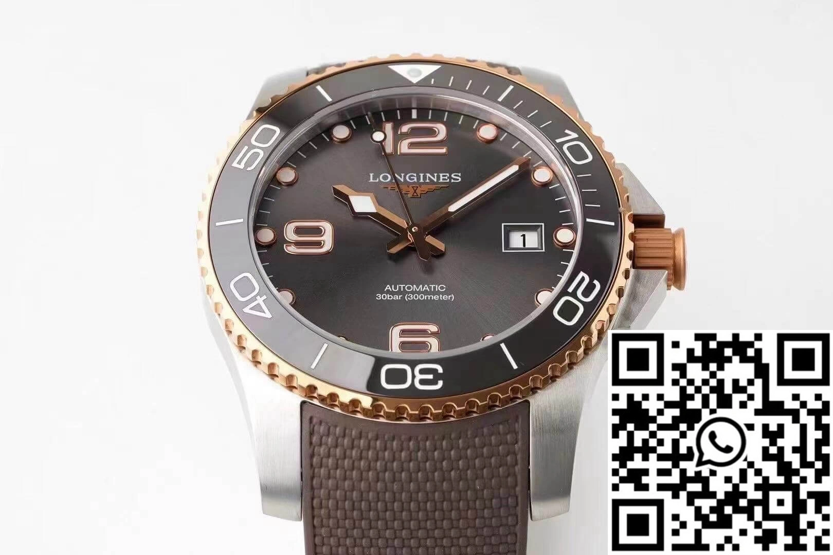 Tailored Longines Concas L3.781.3.78.9 ZF Factory Grey Dial 2145