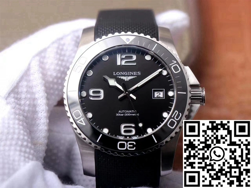 Longines Concas L3.781.4.56.9 ZF Factory Black Dial FlexibleFit 2146