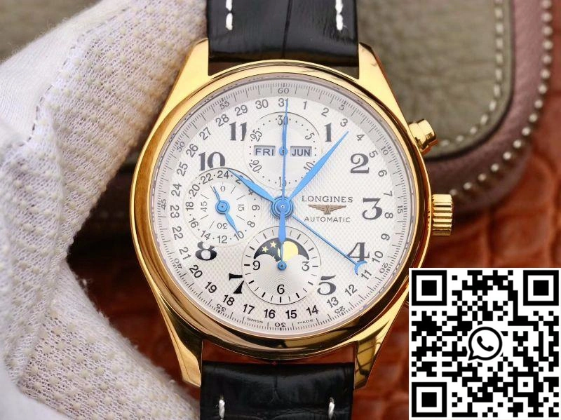 Longines Conquest  18K Yellow Gold L27735787 GS Factory White Dial OdorResistant 2159