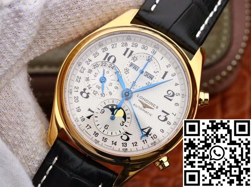 Longines Conquest  18K Yellow Gold L27735787 GS Factory White Dial OdorResistant 2159