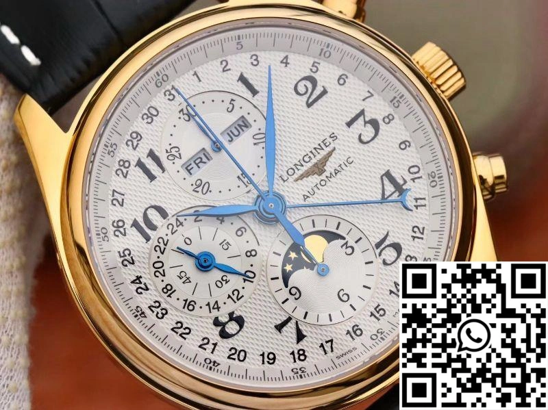 Longines Conquest  18K Yellow Gold L27735787 GS Factory White Dial OdorResistant 2159