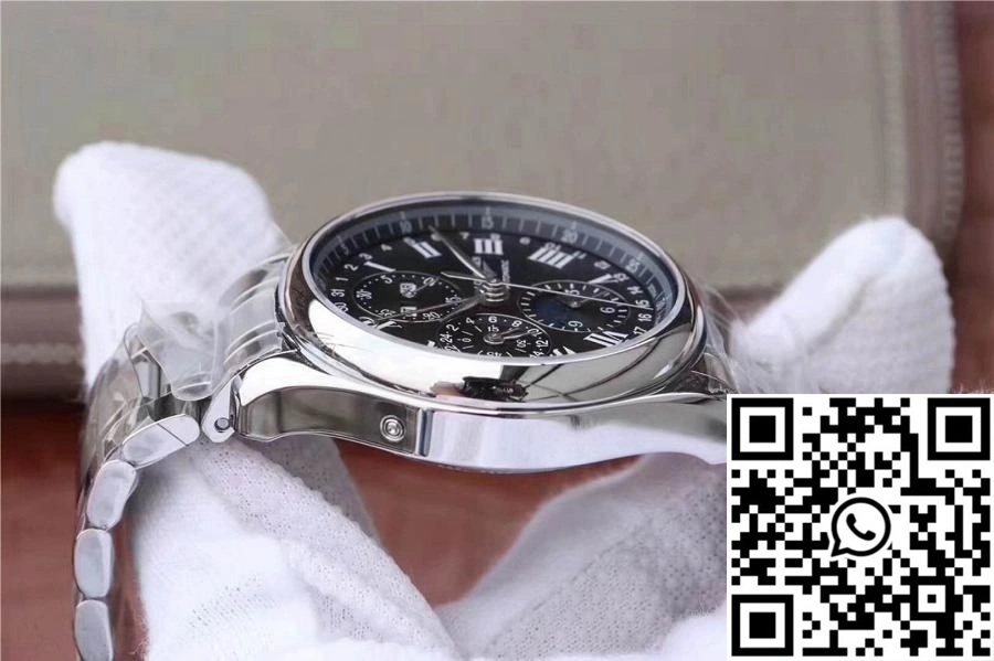 Refined Longines Conquest  Chronograph Moonphase Black Dial 2160
