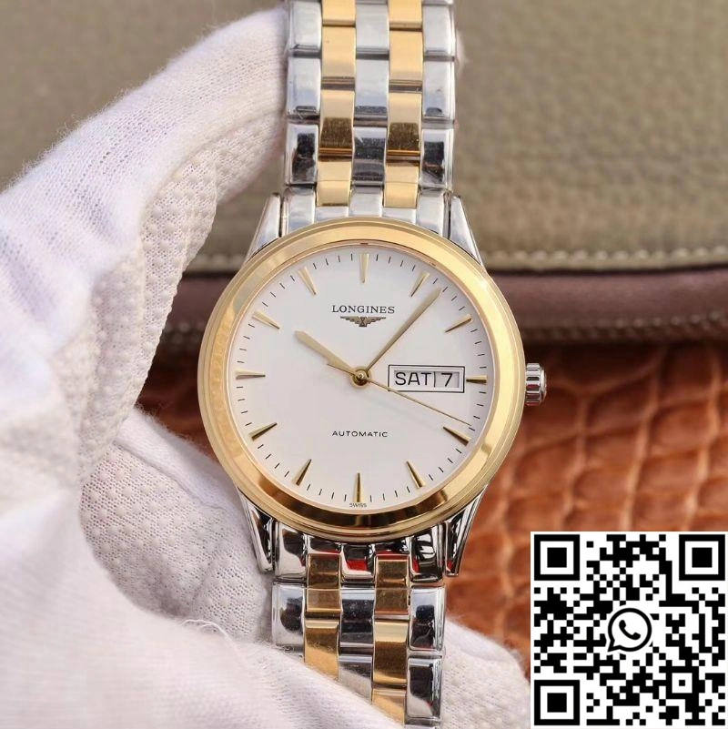 Longines Flagship Automatic Double Calendar L4.899.3.22. Effortless 2162