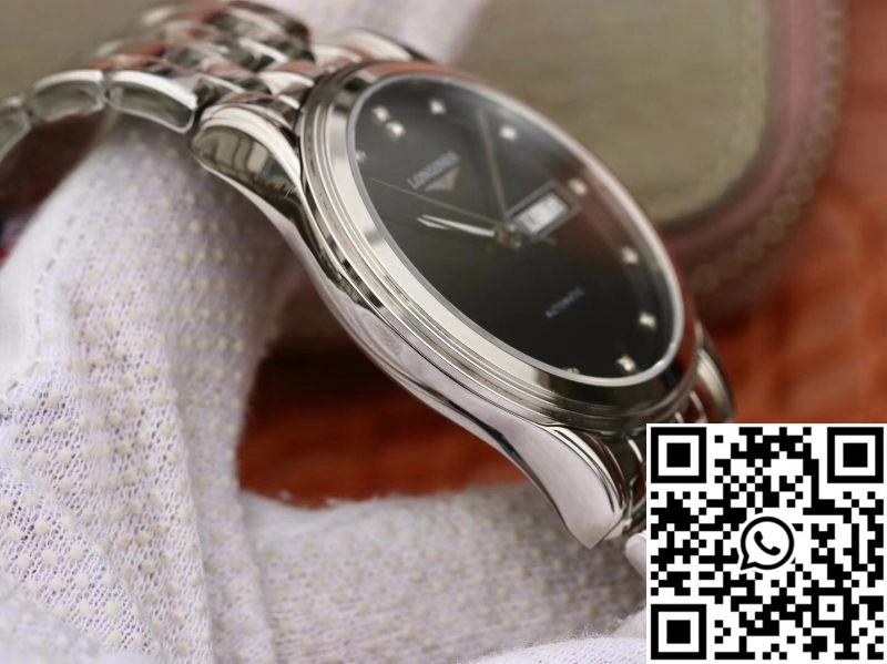 Longines Flagship Double Calendar L4.899.4.12.6 GK Factory Black Dial Minimalist 2161