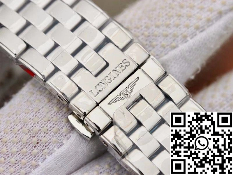 Premium Longines Flagship Double Calendar L4.899.4.12.602 GK Factory White Dial 2164