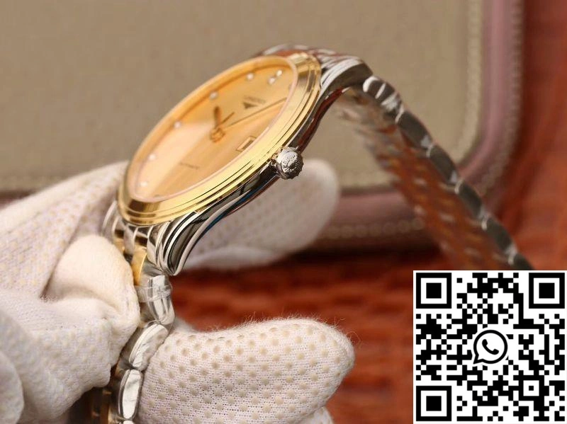 Longines Flagship L4.874.3.37.7 YC Factory Gold Dial NewStyle 2166