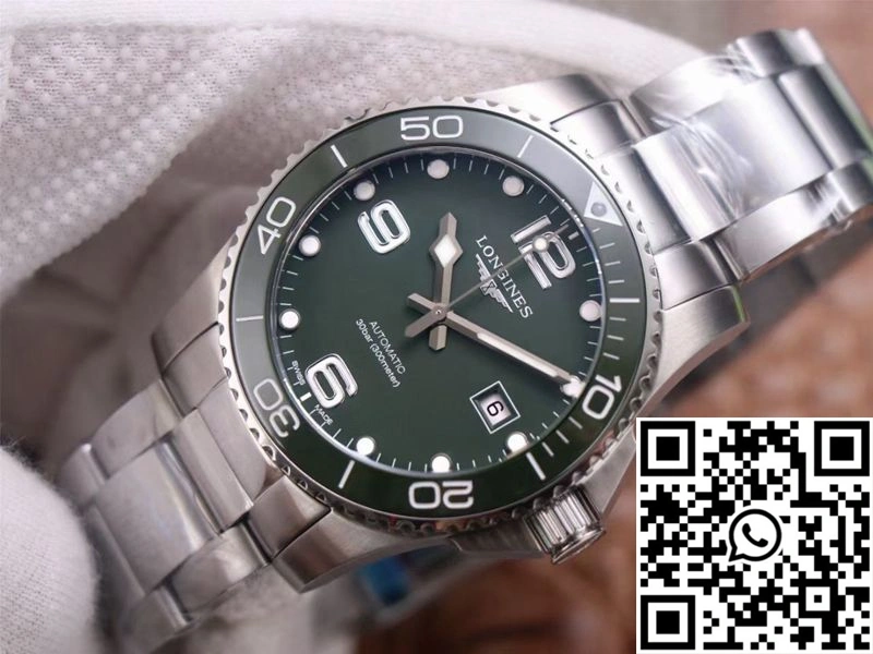 ZipUp Longines Hydroconquest L3.781.4.06.6 ZF Factory Green Dial 2139