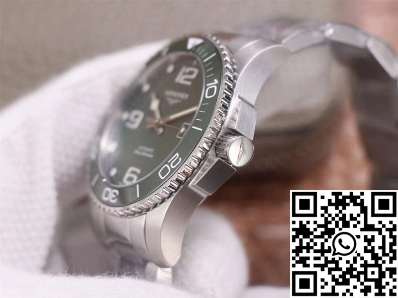 ZipUp Longines Hydroconquest L3.781.4.06.6 ZF Factory Green Dial 2139