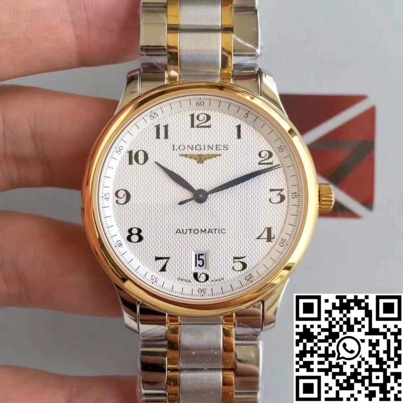 Longines Master Collection KZ Factory White Textured Dial WeatherProof 2175