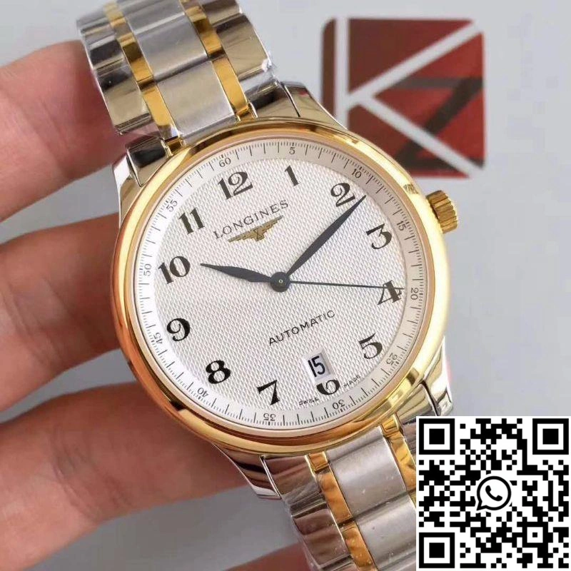 Longines Master Collection KZ Factory White Textured Dial WeatherProof 2175