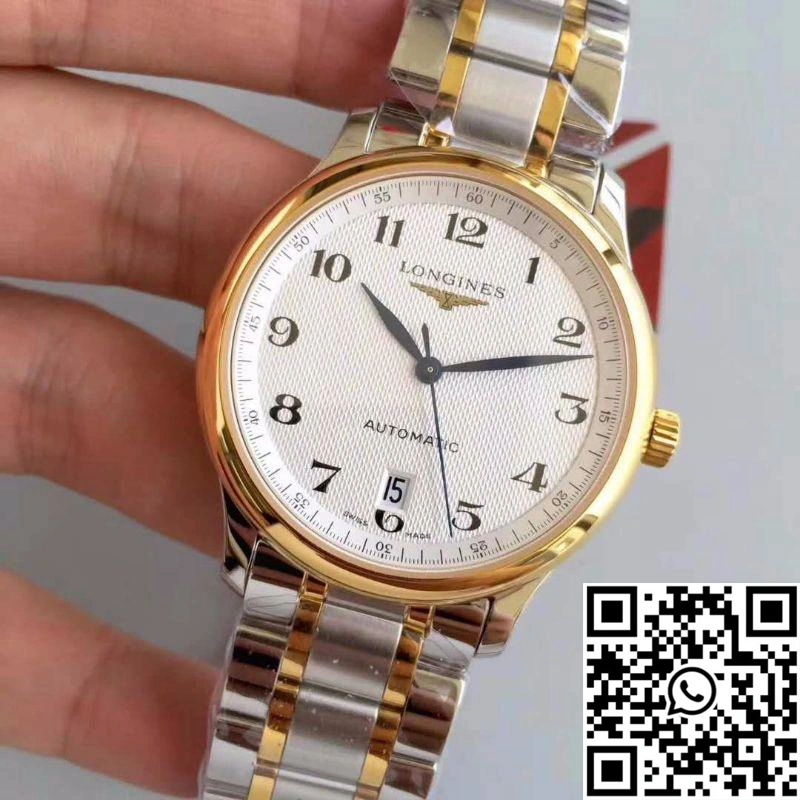 Longines Master Collection KZ Factory White Textured Dial WeatherProof 2175