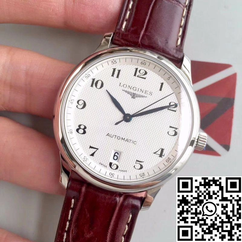 Sleek Longines Master Collection L2.628.4.78.3 KZ Factory White Dial 2173