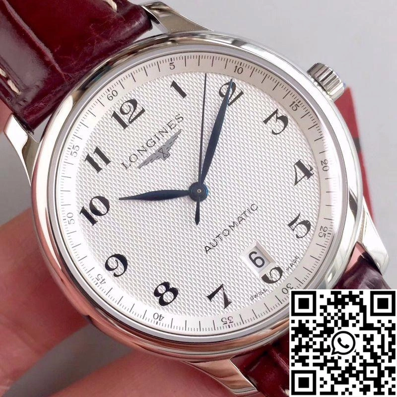 Sleek Longines Master Collection L2.628.4.78.3 KZ Factory White Dial 2173