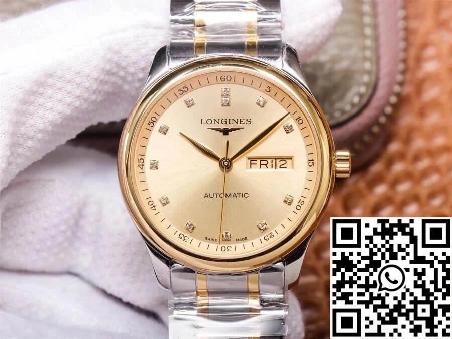 Tailored Longines Master Collection L2.755.5.37.7 KY factory Gold Dial 2181