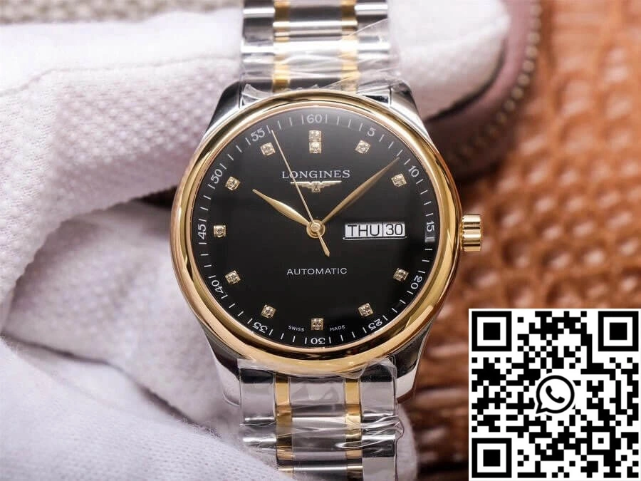 Compact Longines Master Collection L2.755.5.57.7 KY factory Black Dial 2188