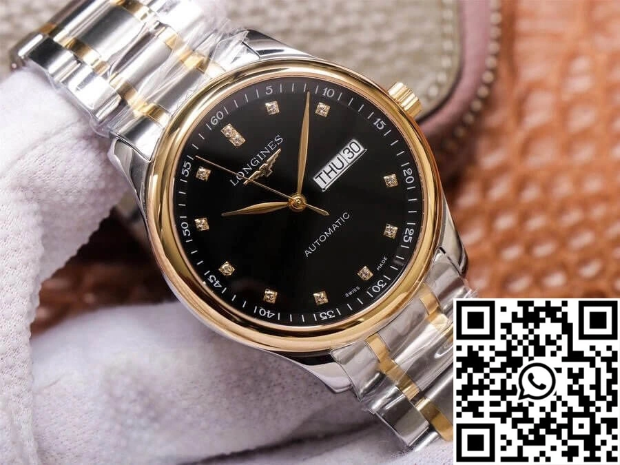 Compact Longines Master Collection L2.755.5.57.7 KY factory Black Dial 2188