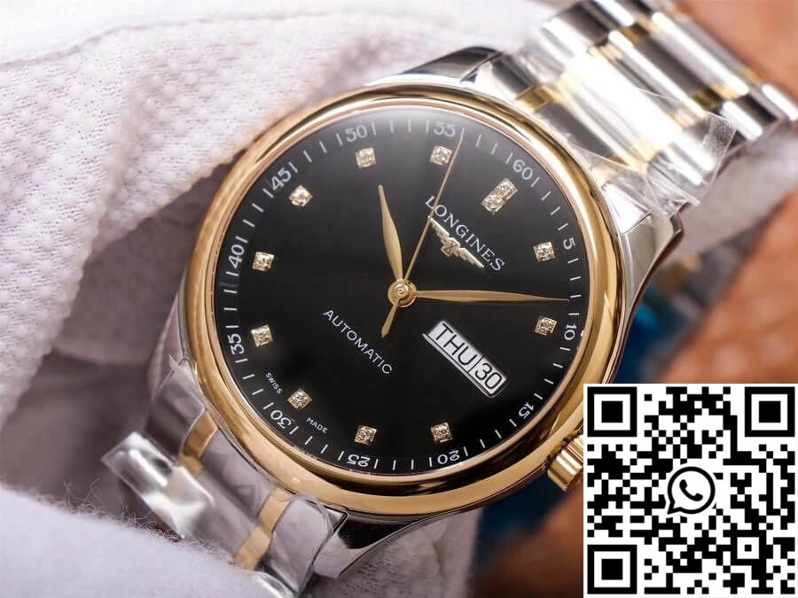 Compact Longines Master Collection L2.755.5.57.7 KY factory Black Dial 2188