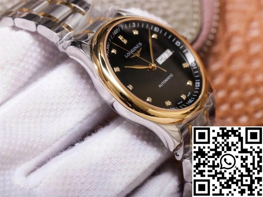 Compact Longines Master Collection L2.755.5.57.7 KY factory Black Dial 2188