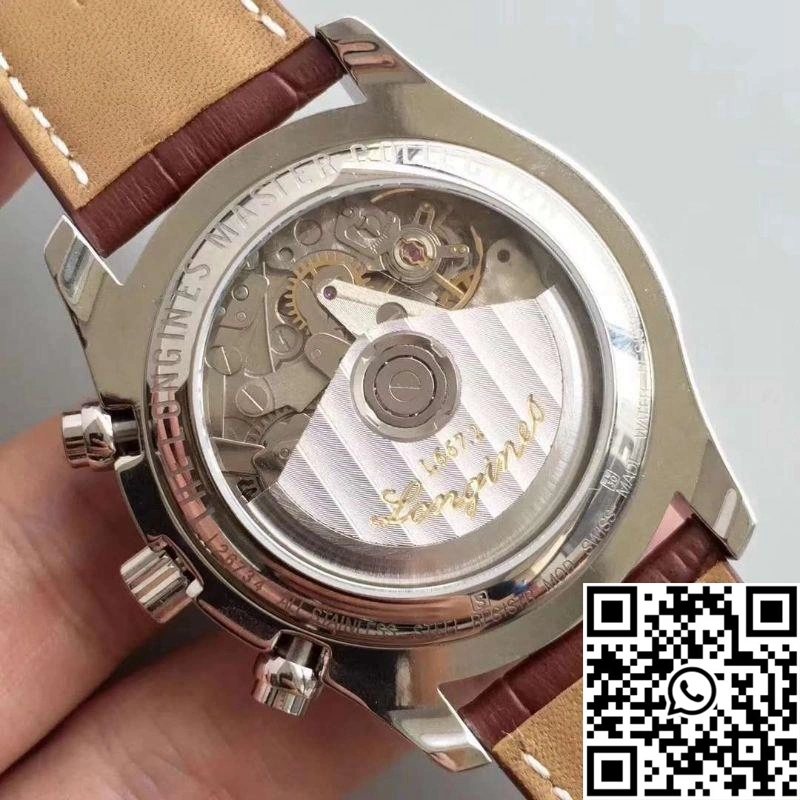 ZeroBulk Longines Master Collection Moonphase Chronograph L2.673.4.78.3 JF Factory White Dial 2192