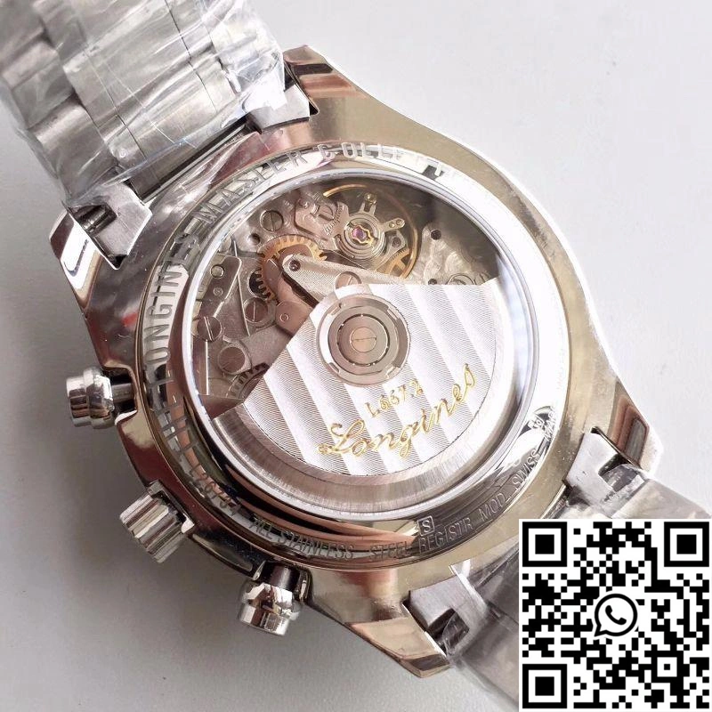 Longines Master Collection Moonphase Chronograph L2.673.4.78.6 JF Factory White Dial FreshLook 2186
