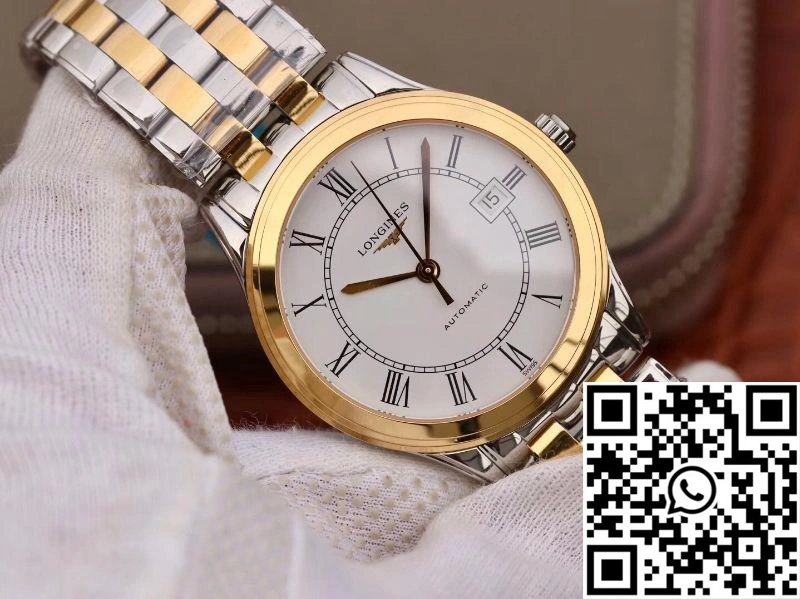 Sporty Longines Master Collections L4.874.3.21.7 White Dial 2176