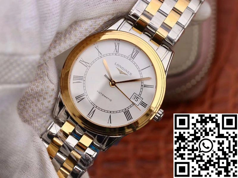 Sporty Longines Master Collections L4.874.3.21.7 White Dial 2176