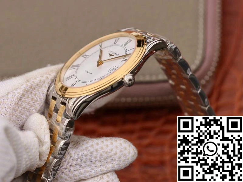 Sporty Longines Master Collections L4.874.3.21.7 White Dial 2176
