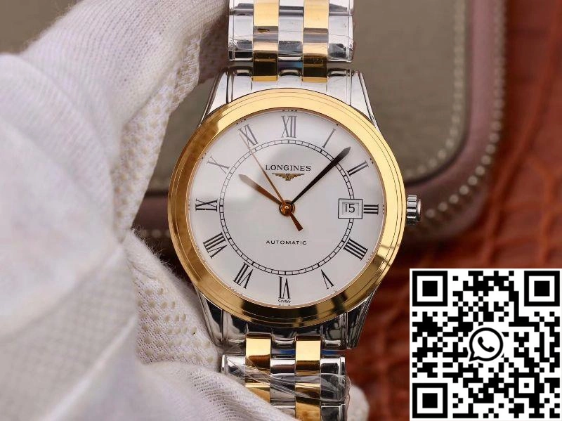 Sporty Longines Master Collections L4.874.3.21.7 White Dial 2176