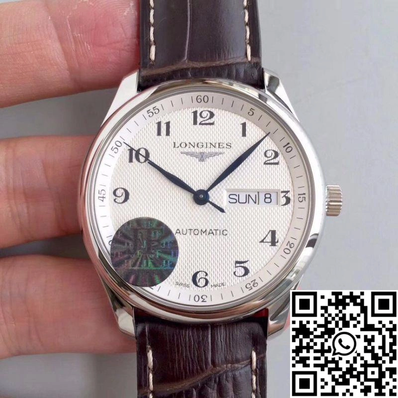 Longines Master Day-Date L2.755.4.78.3 JF Factory Silver Dial Resilient 2167