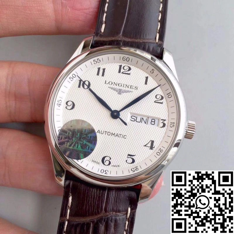 Longines Master Day-Date L2.755.4.78.3 JF Factory Silver Dial Resilient 2167