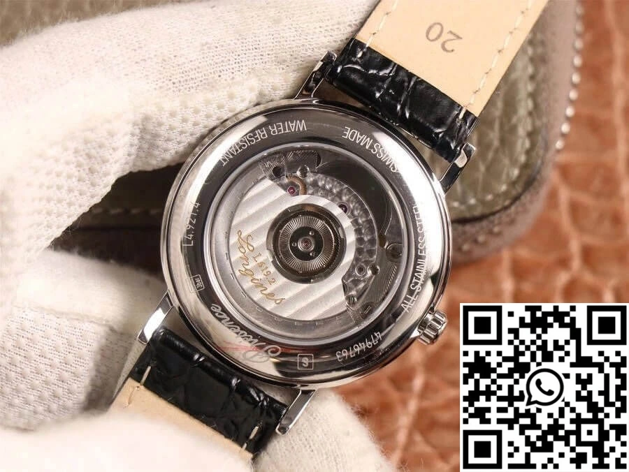 Supportive Longines Presence L4.921.4.11.2 KY Factory Stainless Steel 2149