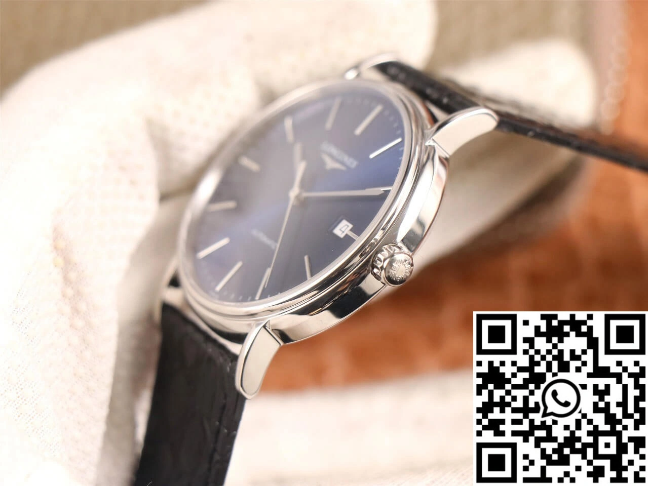 Functional Longines Presence L4.921.4.92.2 KY Factory Blue Dial 2147