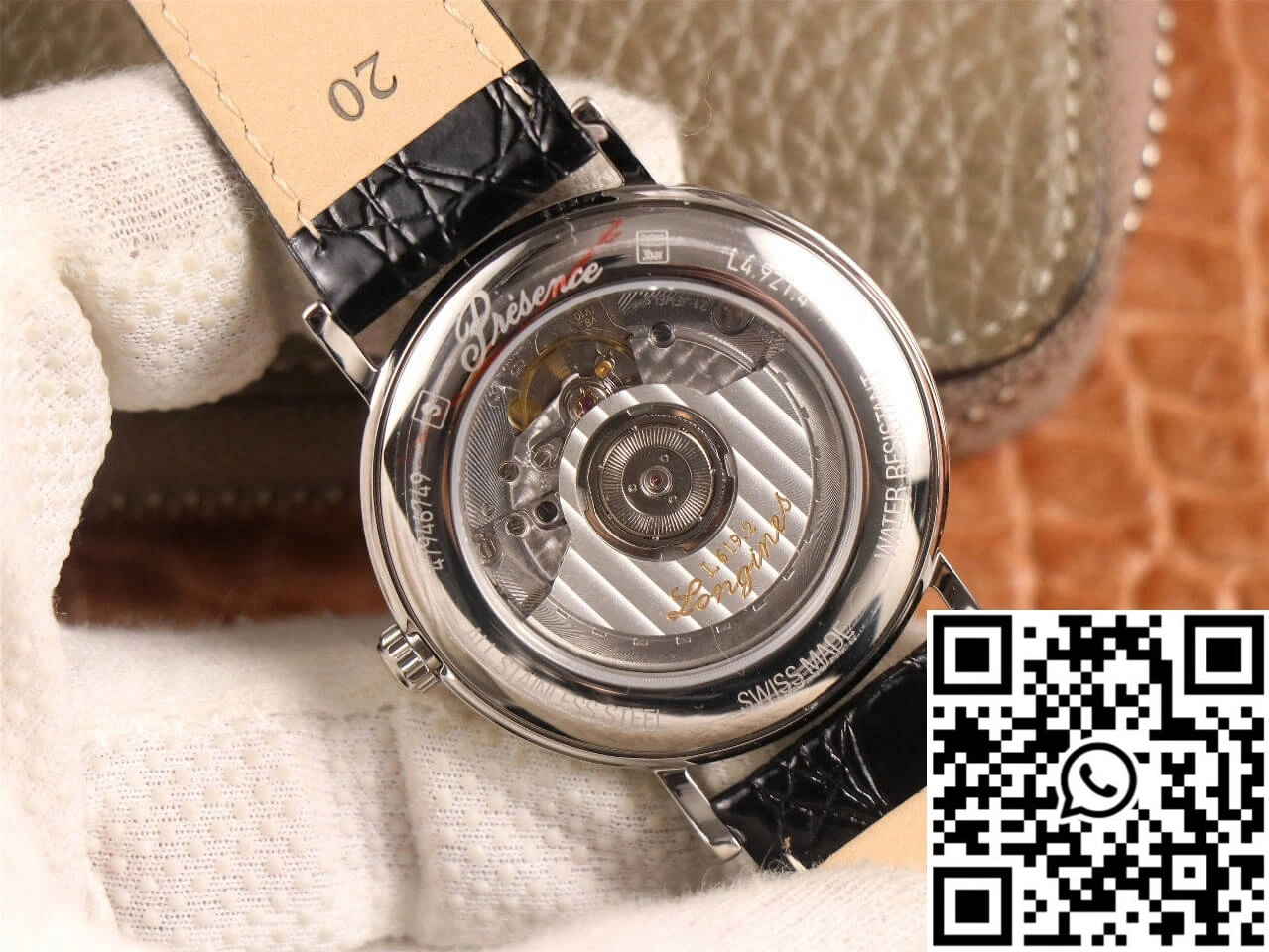 Functional Longines Presence L4.921.4.92.2 KY Factory Blue Dial 2147