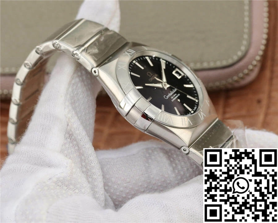 OdorResistant Omega Constellation 123.10.38.21.01.001 VS Factory Black Dial 273