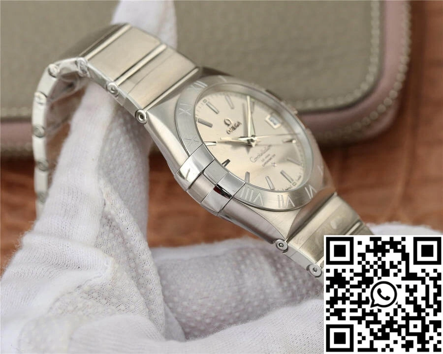 Bright Omega Constellation 123.10.38.21.02.001 VS Factory Silvery White Dial 288