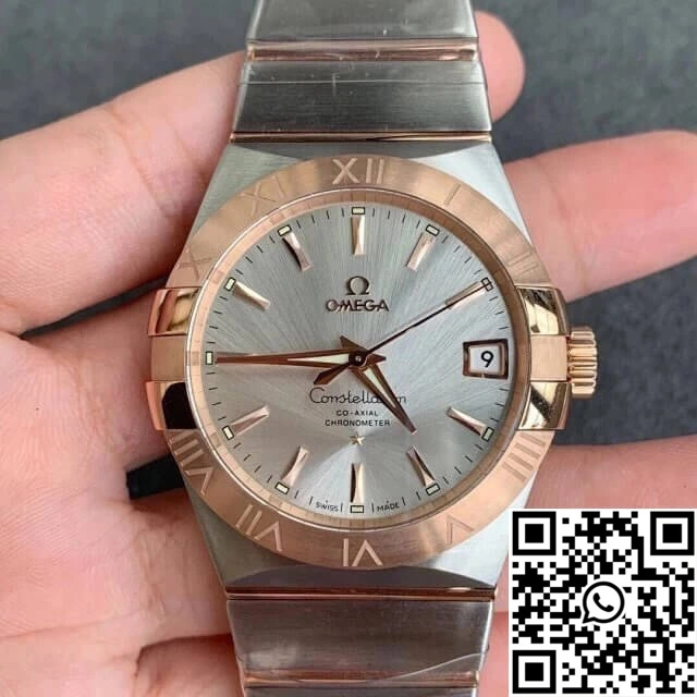 Omega Constellation 123.20.38.21.02.001 VS Factory Gold Bezel Durable 277