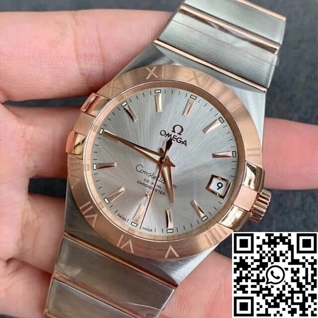 Omega Constellation 123.20.38.21.02.001 VS Factory Gold Bezel Durable 277