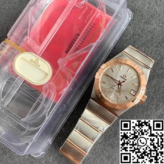 Omega Constellation 123.20.38.21.02.001 VS Factory Gold Bezel Durable 277