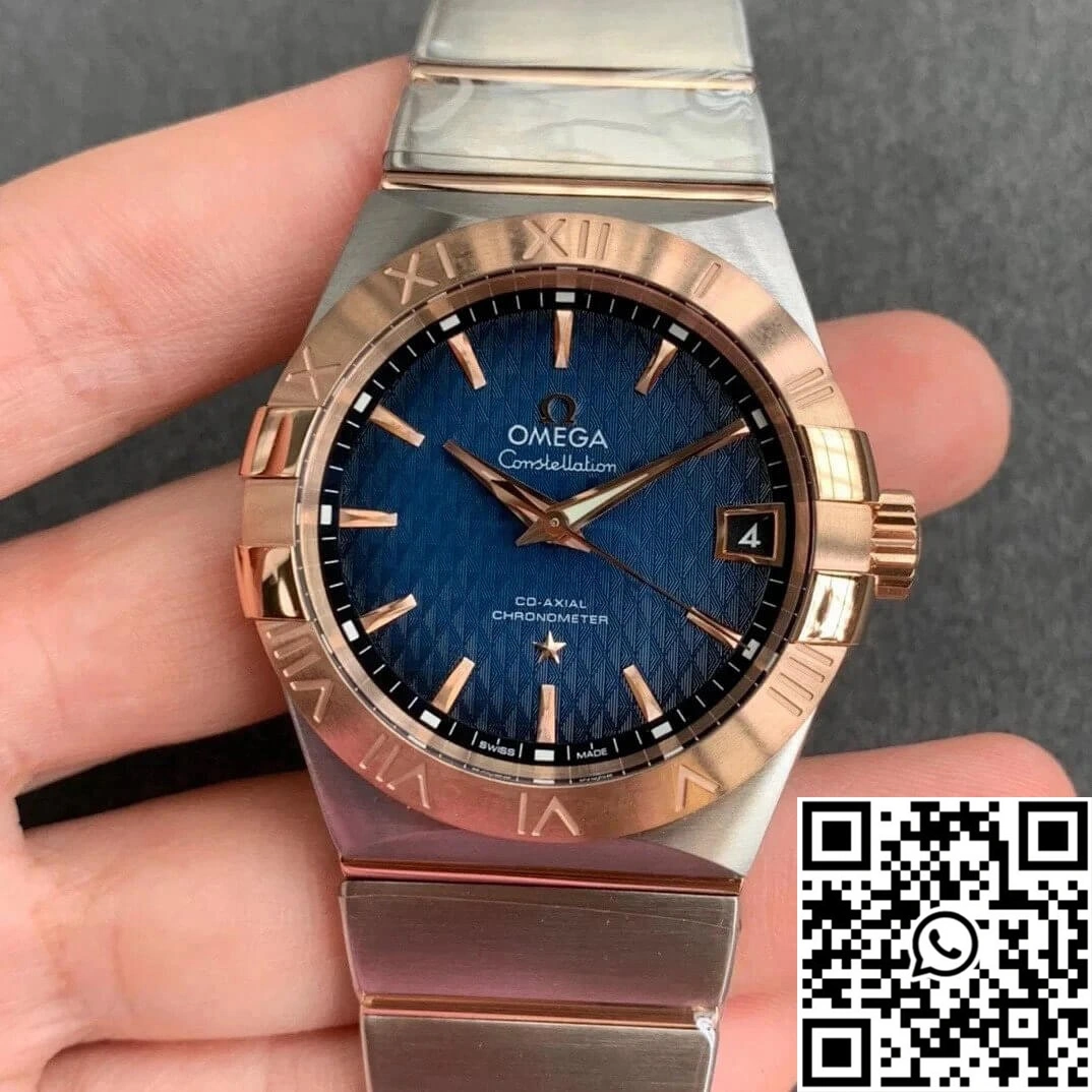 Omega Constellation 123.20.38.21.03.001 VS Factory Rose Gold Supportive 278