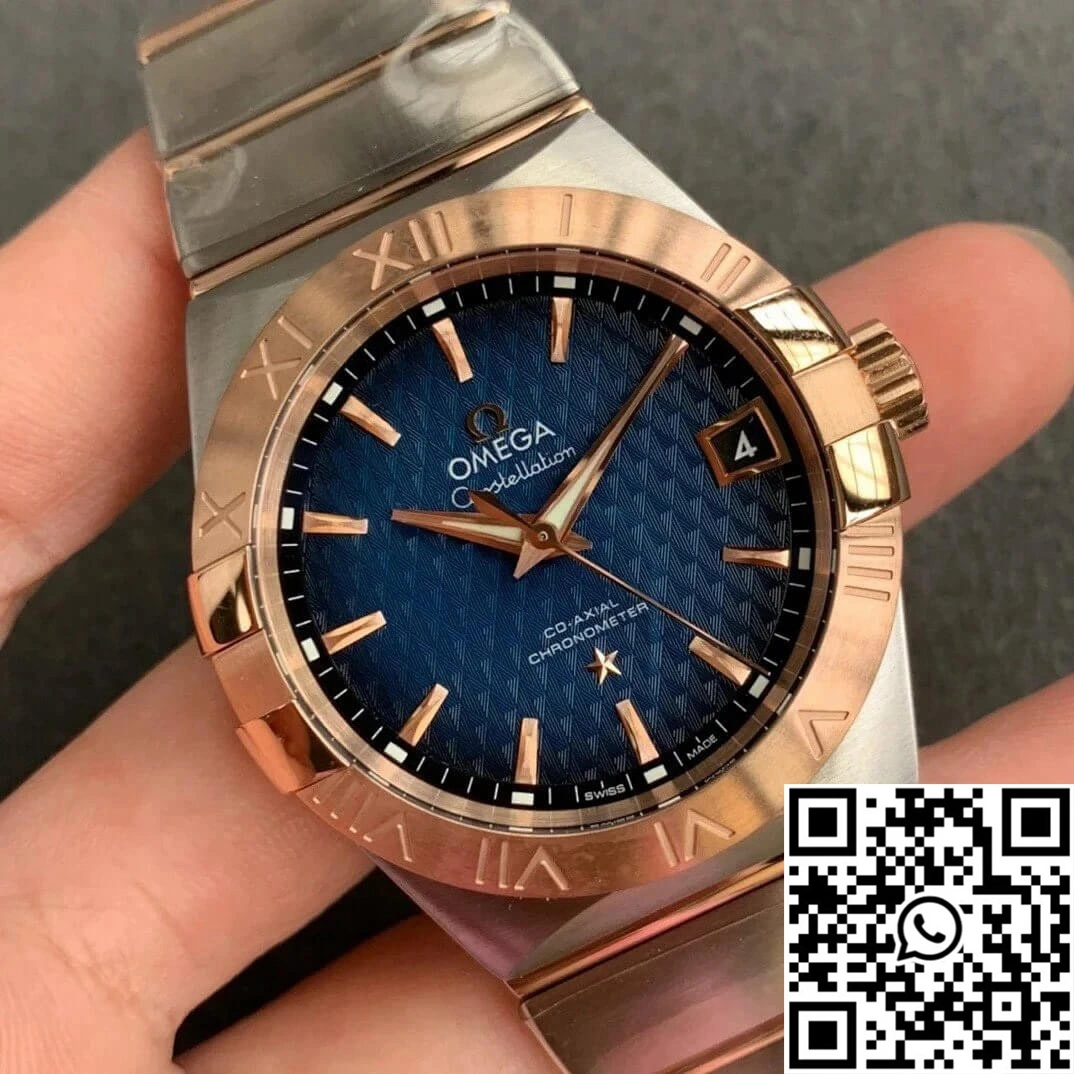 Omega Constellation 123.20.38.21.03.001 VS Factory Rose Gold Supportive 278