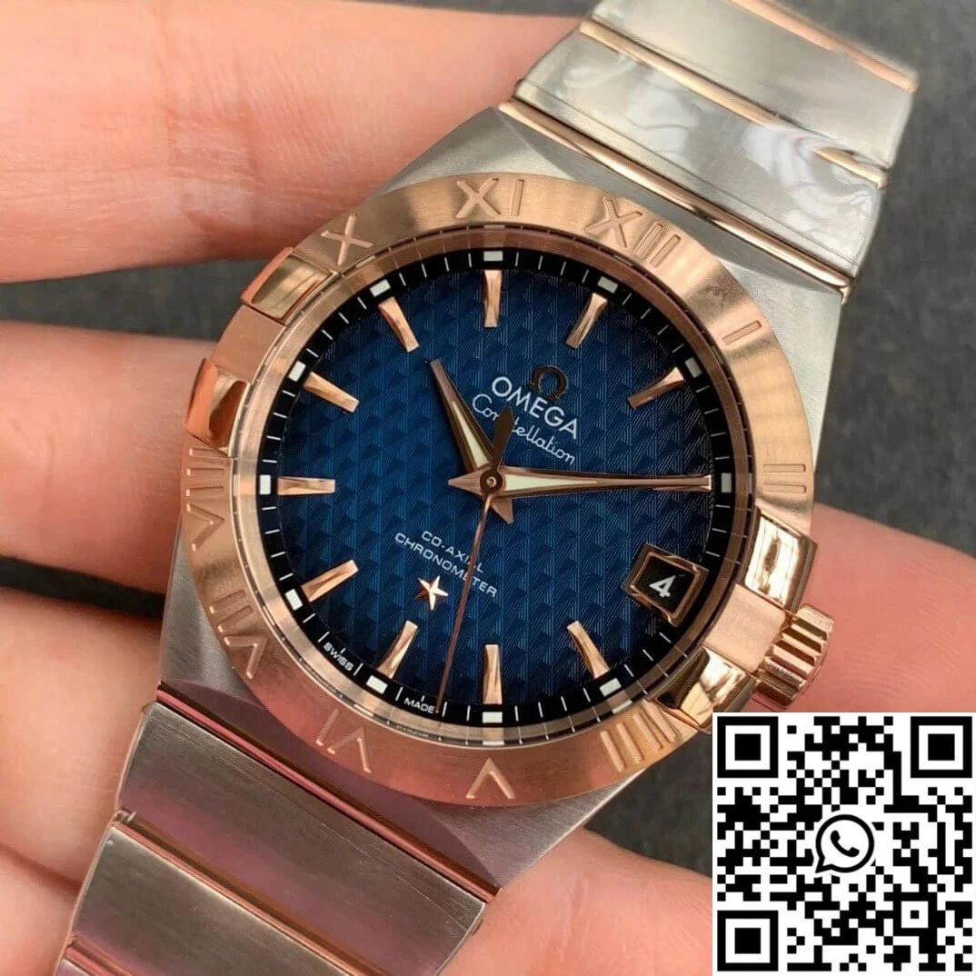Omega Constellation 123.20.38.21.03.001 VS Factory Rose Gold Supportive 278