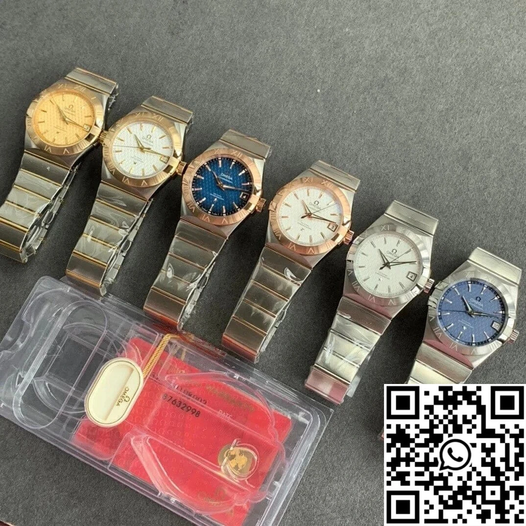 Omega Constellation 123.20.38.21.03.001 VS Factory Rose Gold Supportive 278