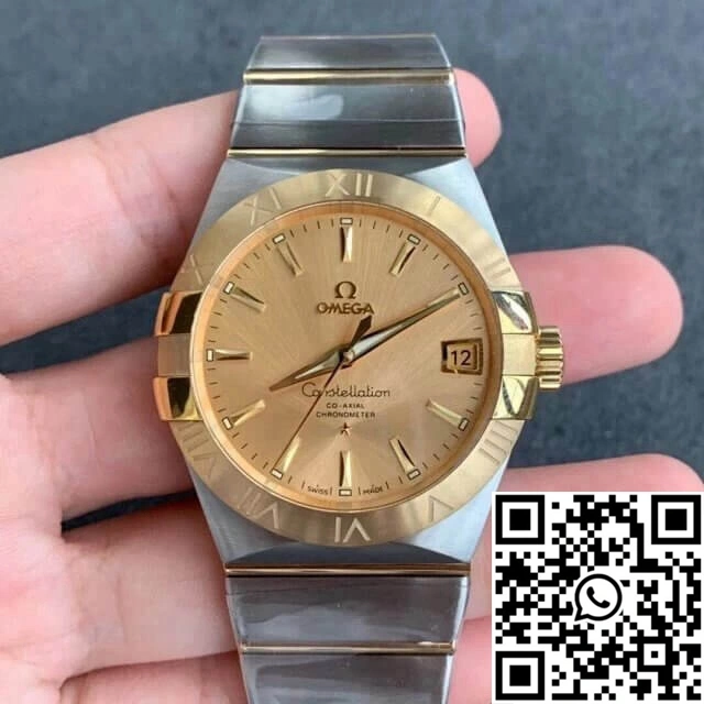 Omega Constellation 123.20.38.21.08.001 VS Factory Yellow Gold Breathable 291