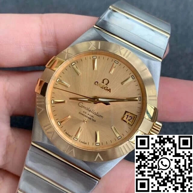 Omega Constellation 123.20.38.21.08.001 VS Factory Yellow Gold Breathable 291