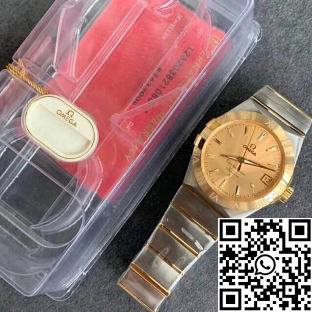 Omega Constellation 123.20.38.21.08.001 VS Factory Yellow Gold Breathable 291