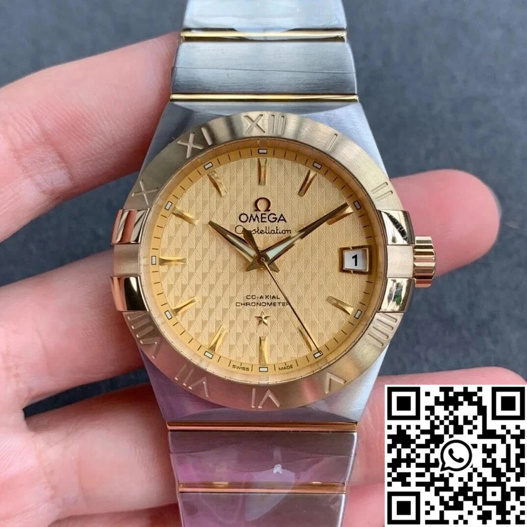 Omega Constellation 123.20.38.21.08.002 VS Factory Champagne Dial Popular 285